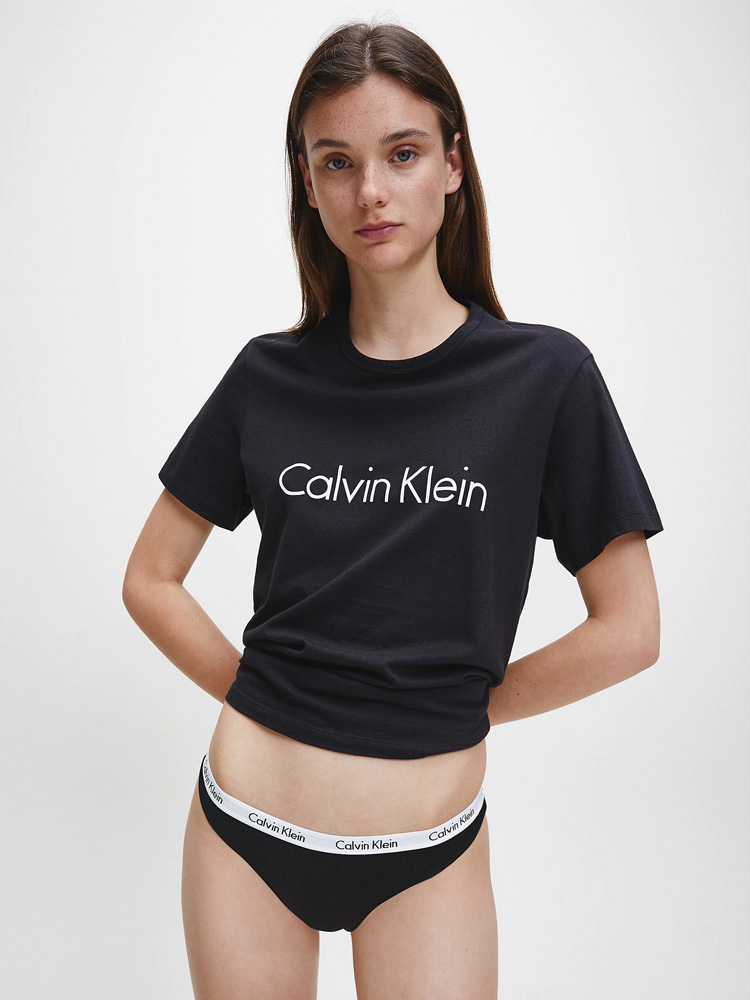 Calvin Klein Γυναικεία Στρινγκ 3τμχ