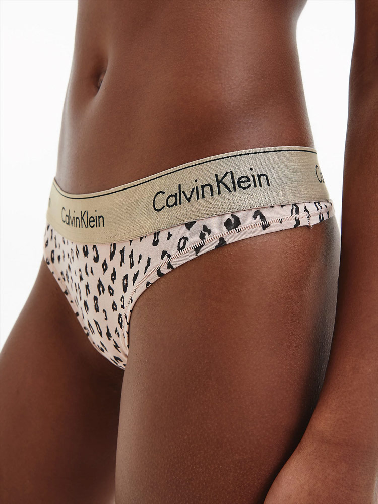 Calvin Klein Στρινγκ Animal Print