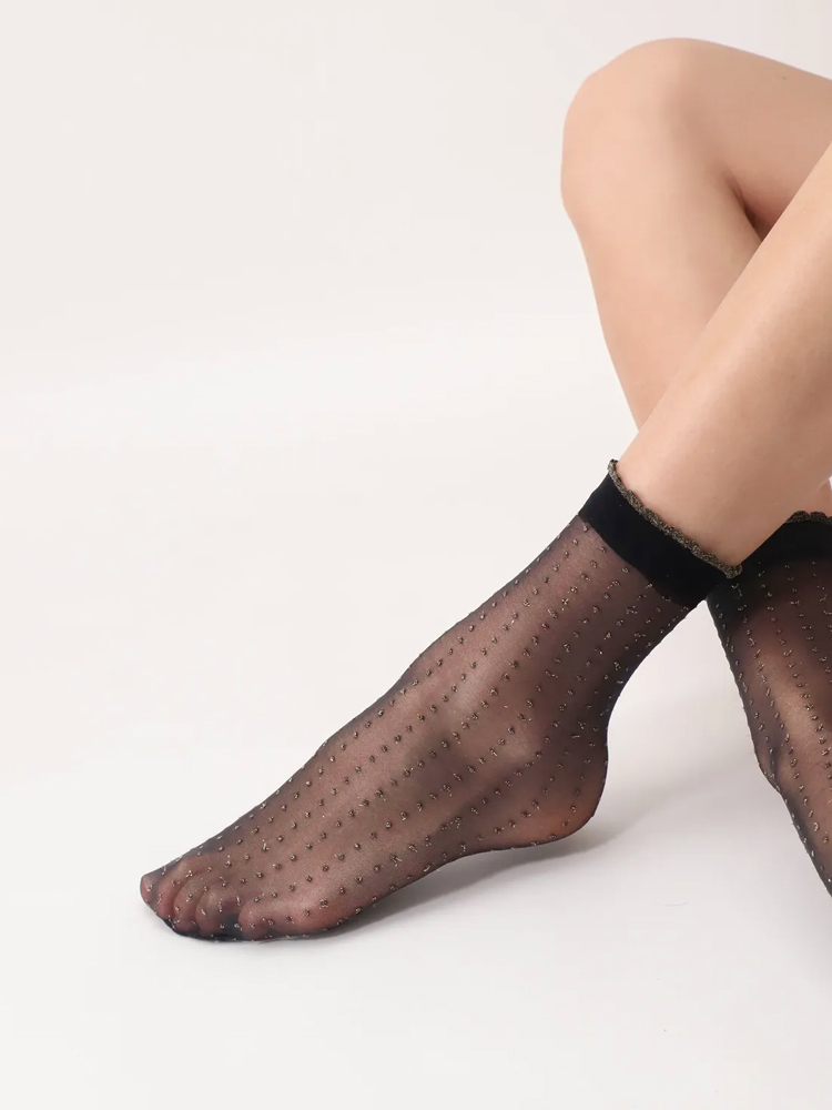 Oroblu Καλτσάκι Sheer Sock Glitter 20 DEN