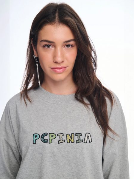 PCP Μπλουζάκι Pcpinia Grey